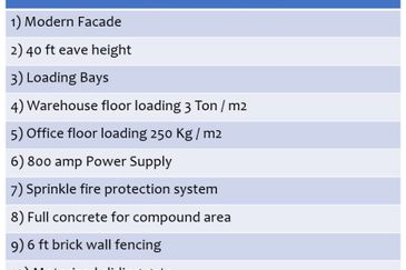 Sungai Kapar Indah Industrial Zone