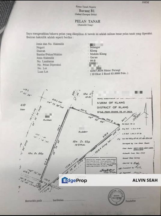 Klang, Taman Sentosa, Residential Zoning Land, Selangor, Klang