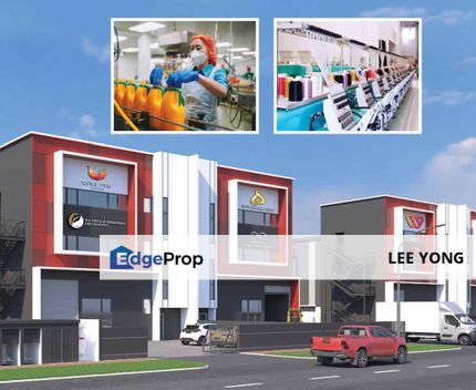 Alam Perdana Central Hub Puncak Alam 3 Storey Semi Detached Factory For Sale, Selangor, Bandar Puncak Alam