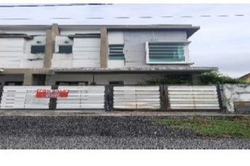 Taman Mewah indah, Batu Gajah, Perak - 2-Storey Semi-detached house