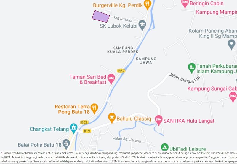 Hulu Langat Agricultural Land Sg Perdik