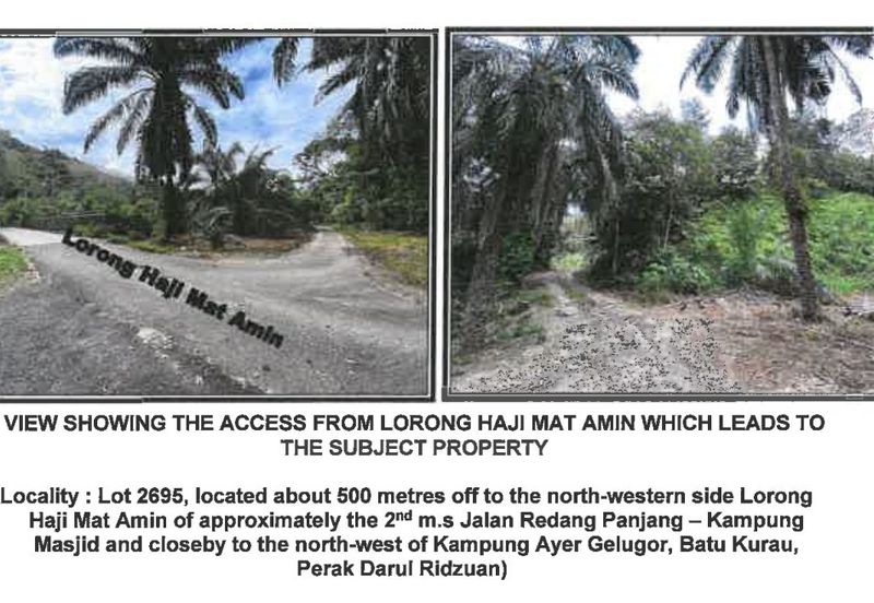 Agricultural Land Jalan Redang Kg Masjid Kg Ayer Gelugor Batu Kurau Perak