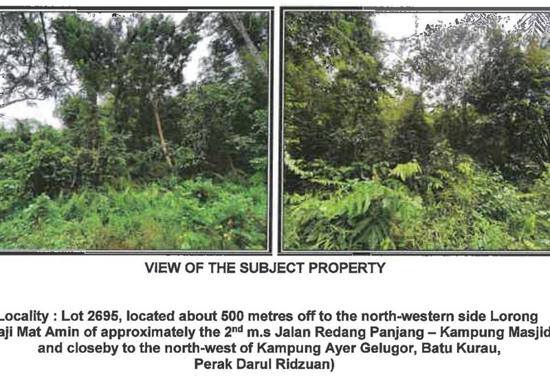 Agricultural Land Jalan Redang Kg Masjid Kg Ayer Gelugor Batu Kurau Perak