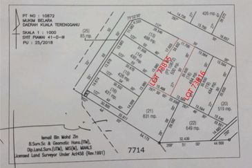 Vacant Residential Land Kuala Terengganu Kg Banggol Peradong Mukim Belara