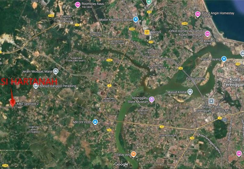 Vacant Residential Land Kuala Terengganu Kg Banggol Peradong Mukim Belara