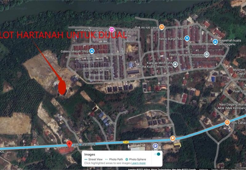 Vacant Residential Land Kuala Terengganu Kg Banggol Peradong Mukim Belara