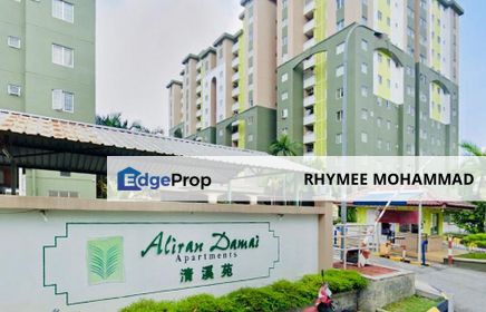 Aliran Damai Apartment 1,006 SQFT Corner Unit Alam Damai Cheras KL, Selangor, Cheras South