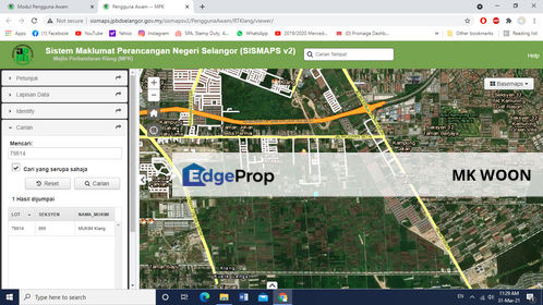 Kampong Johan Setia Agricultural land an acre for Sale , Selangor, Klang