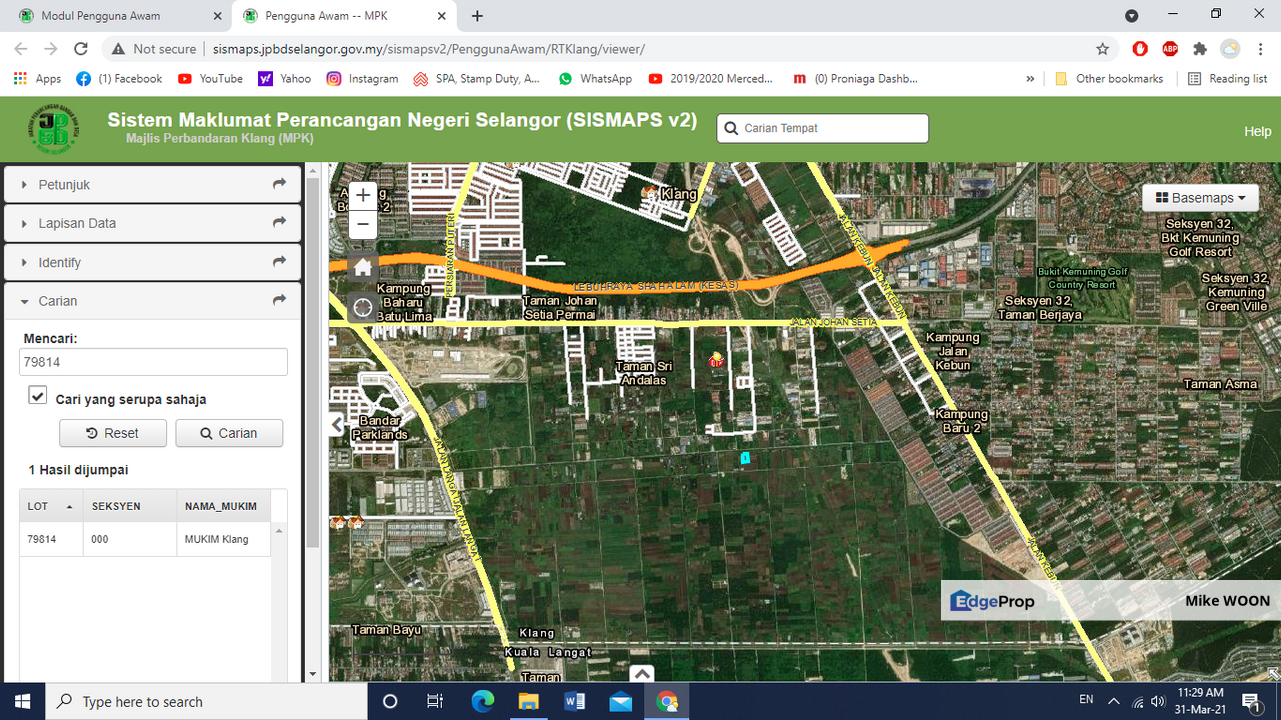 1 Acre Agricultural Land For Rent, Selangor, Klang