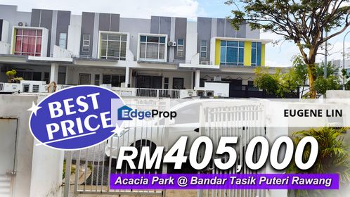 Double Storey Terrace House at Acacia Park Bandar Tasik Puteri Rawang Selangor For Sale, Selangor, Rawang