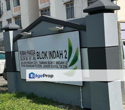 Bukit Indah Medium Low Cost Flat , Johor, 