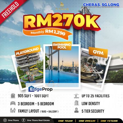 Cheras Sungai Long RSKU RM270k, Selangor, Kajang