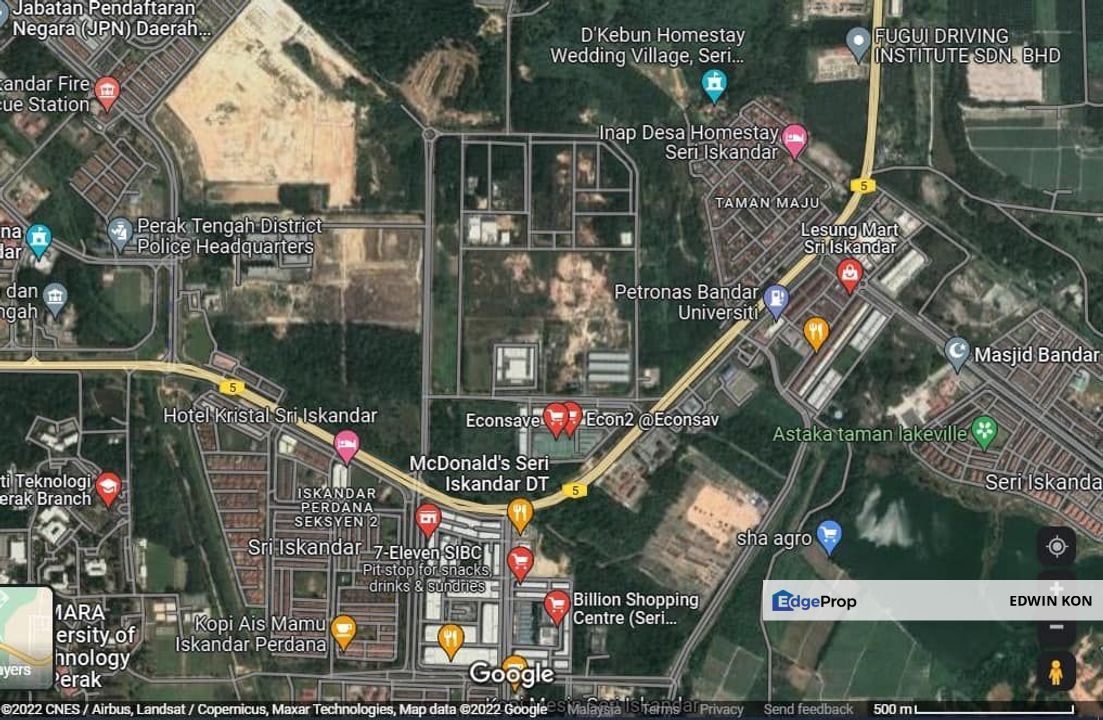 Industrial Land for Sale at Seri Iskandar Ipoh, Perak, Sri Iskandar