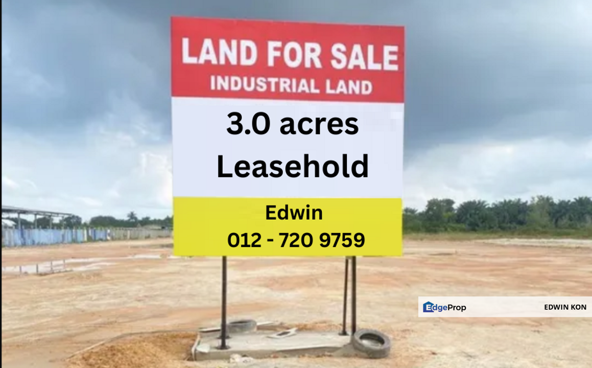 Ijok 3 acres Industrial Land For Sale , Selangor, Kuala Selangor