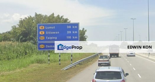 Setiawan Ulu Kayan Industrial Land 25 acres For Sale, Perak, Sitiawan