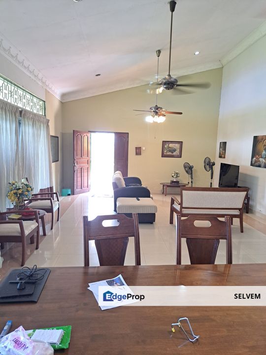 Single Storey Bungalow House Bukit Tembok Seremban, Rasah, Nearby to Seremban Town Big Land 10,032sqft Freehold, Negeri Sembilan, Seremban