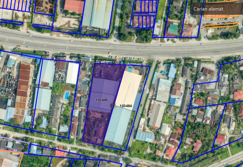 Jalan Kapar Batu 3 Industrial land Bumi lot Freehold