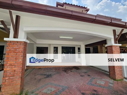 Newly painted 2 storey terrace in BK 6B with 24 feet width, Selangor, Bandar Kinrara Puchong