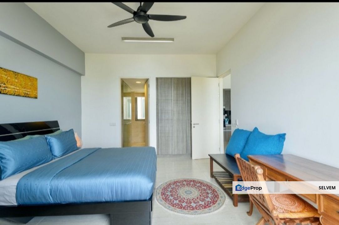 By The Sea Batu Ferringhi Furnished with Pool and Sea view Block B, Penang, Batu Ferringhi