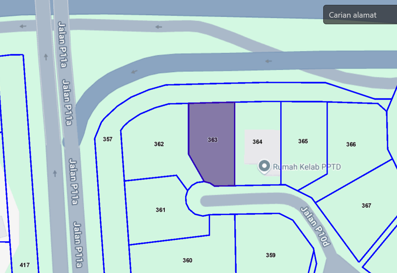 Putrajaya Presint 10 Bungalow lot 24 hrs security Freehold Nr Seri Perdana