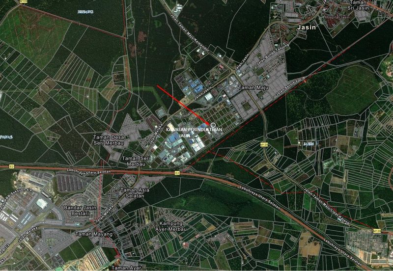 Industrial Land - Strategic location at Jasin Industrial Park