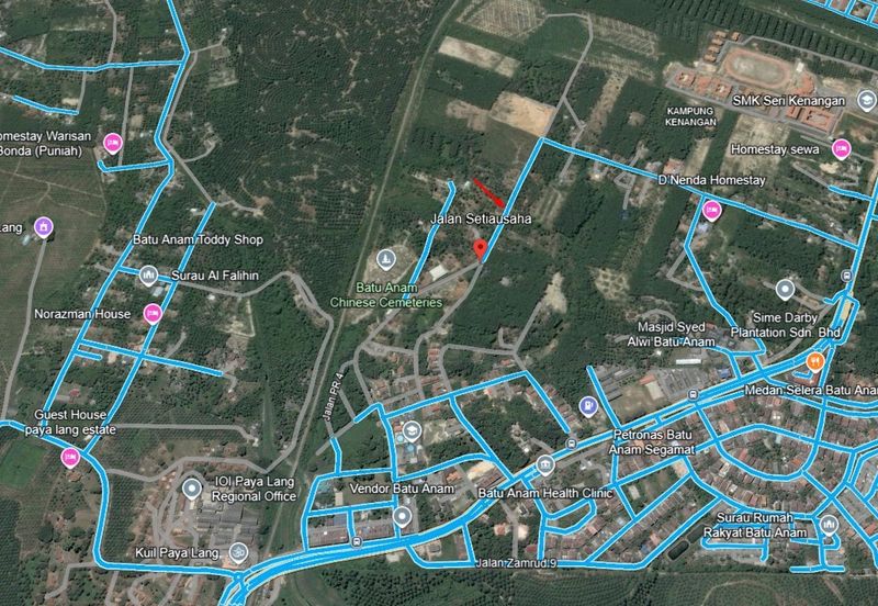 A Freehold 2-Acre Agri Land with Detached 4-Bedroom House in Batu Anam, Segamat