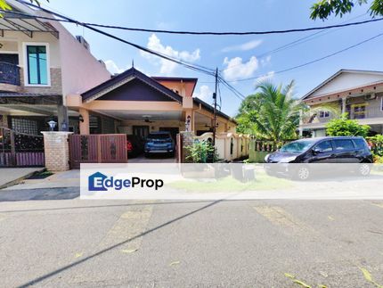 Huge Land Double Storey Terrace End Lot Taman Permata KL, Selangor, Keramat