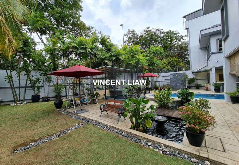 2 Storey Bungalow with Pool & 8,606 sqft Huge Land