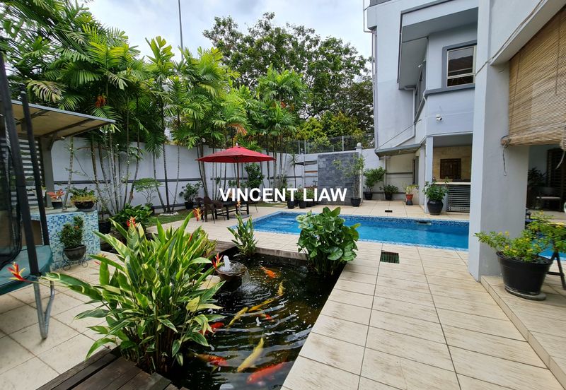 2 Storey Bungalow with Pool & 8,606 sqft Huge Land