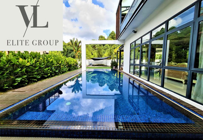 3 Storey Modern Bungalow | Comes with Lift & Pool