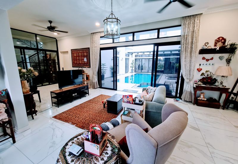 2 Storey Mansion With Pool (Newly Built: 1 year ago)