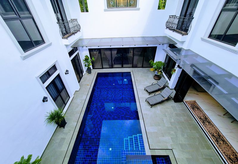 2 Storey Mansion With Pool (Newly Built: 1 year ago)