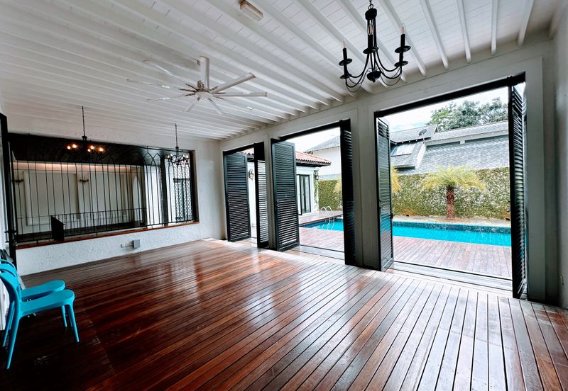 2 Story Bungalow with Pool (move in condition)