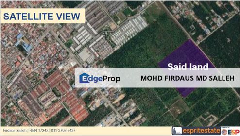 Freehold One (1) Acre Industrial Land Jenjarom, Selangor, Jenjarom