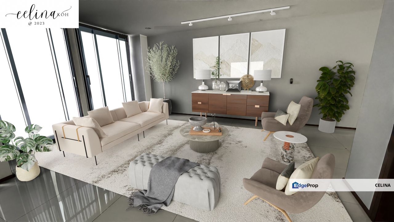 Beautiful Modern Sierramas Villa 3 storey, Selangor, Sungai Buloh