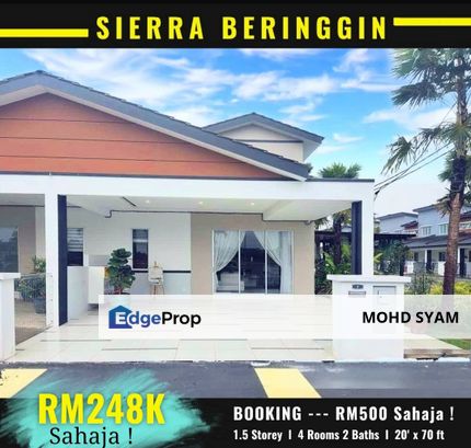 [ RUMAH BARU ] 1.5Sty (20'x70') Sierra Beringin GO, Perak, Gopeng