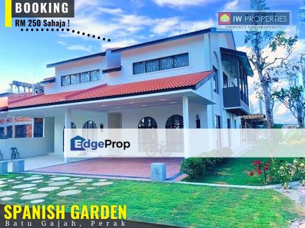 [ RUMAH BARU ] - BOOKING RM500 !  Spanish Garden I, Perak, Ipoh