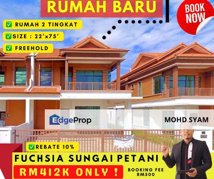 RUMAH BARU ! - 2 TINGKAT ( FREEHOLD ) Darulaman Sungai Petani, KEDAH 2023, Kedah, Kuala Muda