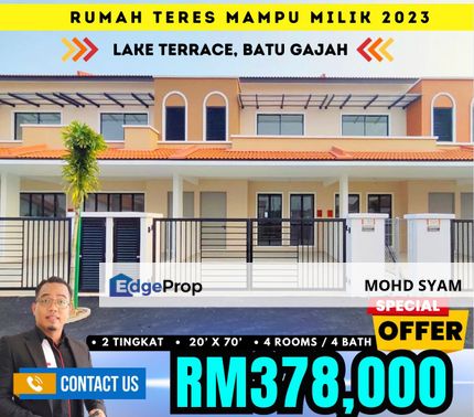 [ MAMPU MILIK ! ] - RUMAH TERES BARU ( 2 Tingkat ) Batu Gajah, IPOH Perak 2023, Perak, Batu Gajah