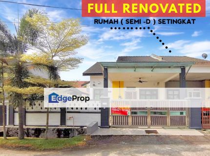 RUMAH SEMI-D Setingkat ( FULL RENOVATED ) Bukit Rambai MELAKA 2023, Melaka, Bukit Rambai