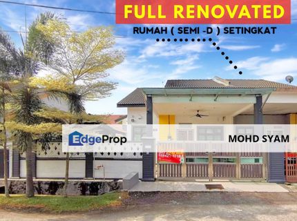 RUMAH SEMI-D Setingkat ( FULL RENOVATED ) Bukit Rambai MELAKA 2023, Melaka, Bukit Rambai