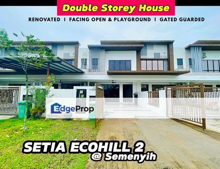 2Sty HOUSE ( FACING PLAYGROUND ) Ecohill2 Semenyih, Selangor, Semenyih