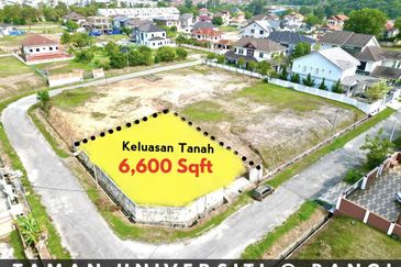TANAH LOT BANGLO  ( 6,600 Sft ) TMN UNIVERSITI BANGI 2024