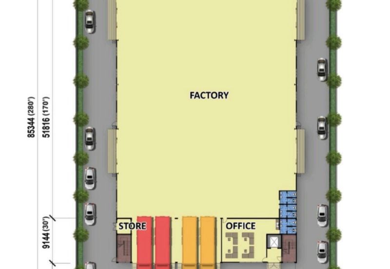 New Bungalow Factory For Sale - FREEHOLD