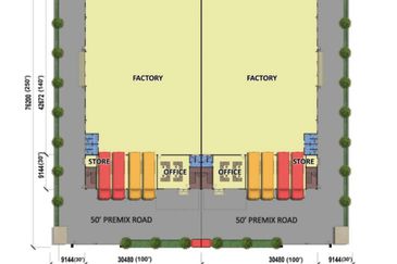 New Semi D Factory For Sale - FREEHOLD