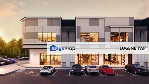 Eco Business Park V,Puncak Alam,End Lot 2 Storeys Link Factory/Service Factory, Selangor, Bandar Puncak Alam