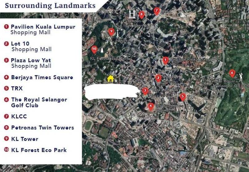 Jalan Berangan@Bukit Bintang,KL,Freehold 3 Storey Shop