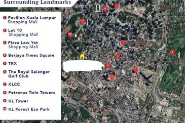 Jalan Berangan@Bukit Bintang,KL,Freehold 3 Storey Shop