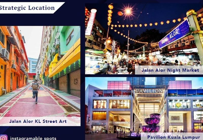 Jalan Berangan@Bukit Bintang,KL,Freehold 3 Storey Shop