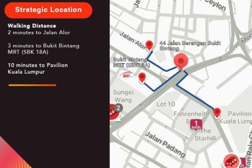 Jalan Alor@Changkat,Bukit Bintang,KL,Freehold 3 Storey Building